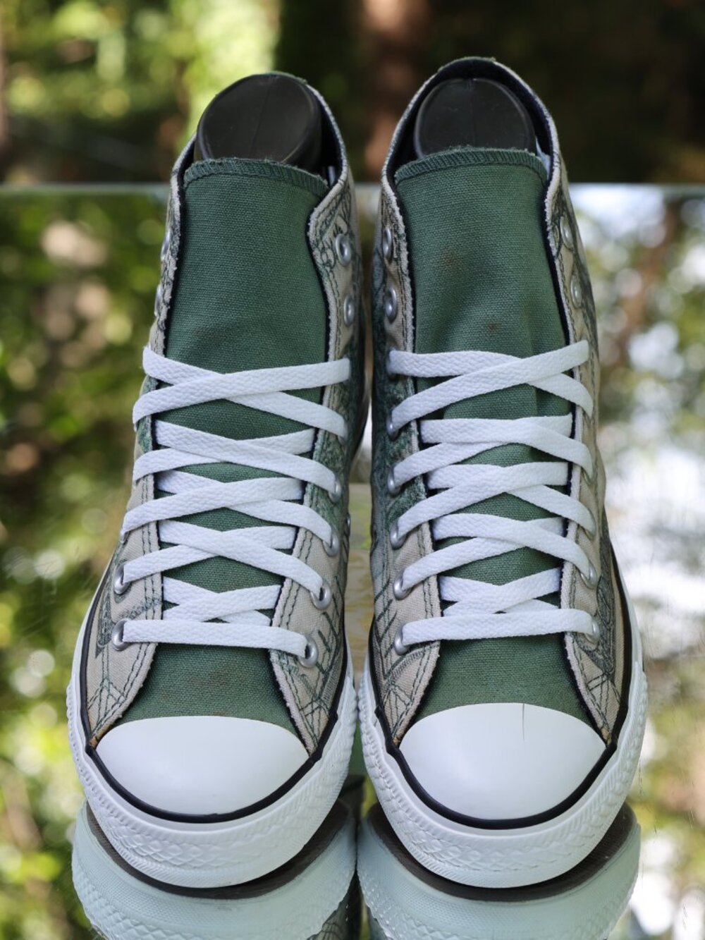 Converse Chuck Taylor All Star Hi Dollar Money Print 2010 - Picture 9 of 16